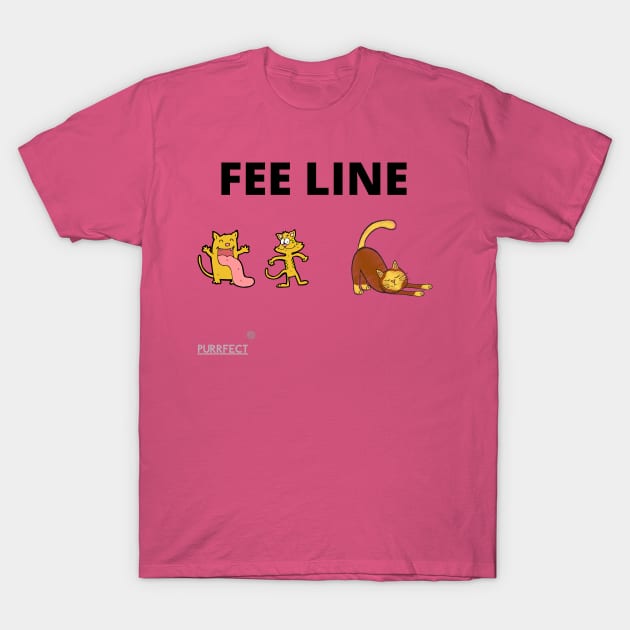Fee Line T-Shirt by dmangelo